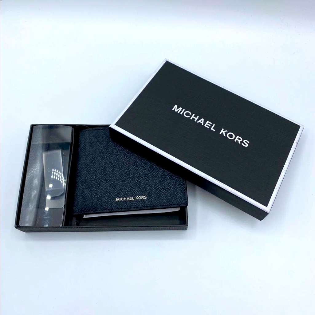 Nwt Michael Kors Jet Set Men’s Wallet
